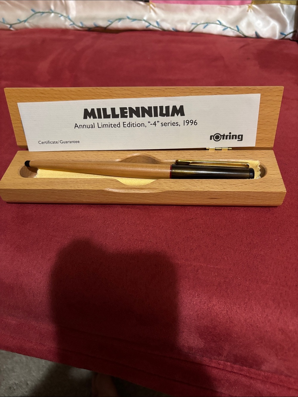1996 Rotring Millennium Limited Edition 4 Series Fountain Pen!